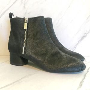 NWT Zara Faux Fur Booties Size 7.5